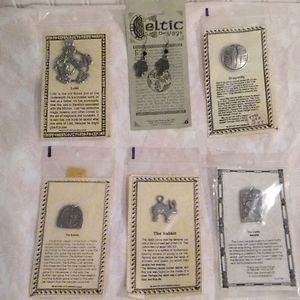 SALE!! Vintage New Charms/Earring  (Various Beliefs)